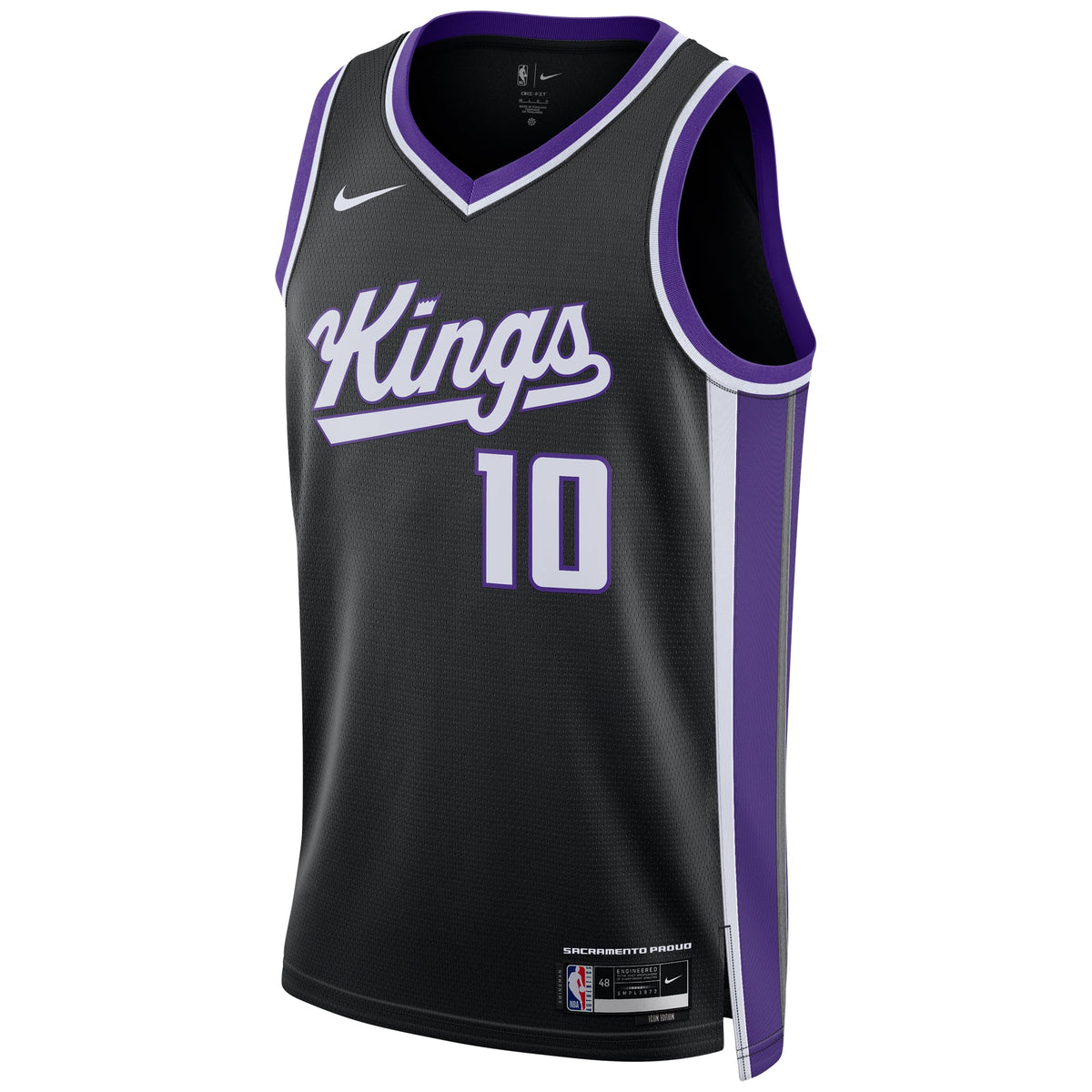 Unisex Sacramento Kings DeMar DeRozan Nike Black Swingman product image 3