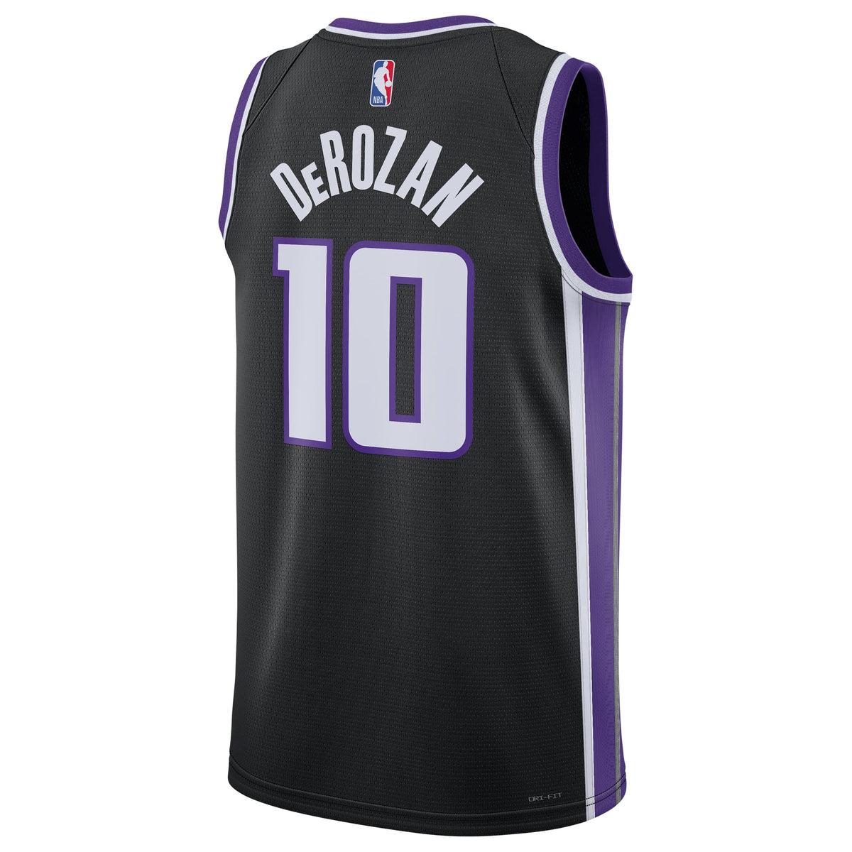 Unisex Sacramento Kings DeMar DeRozan Nike Black Swingman product image 4