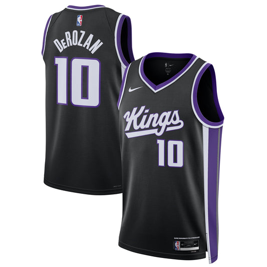Unisex Sacramento Kings DeMar DeRozan Nike Black Swingman product image 1