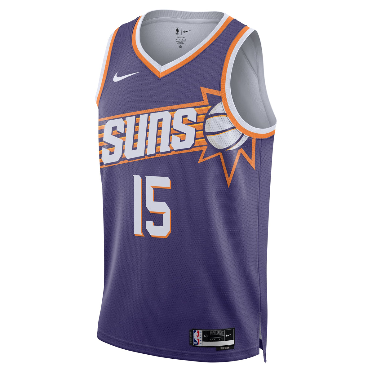 Unisex Phoenix Suns Devin Booker Nike Purple Swingman product image 3