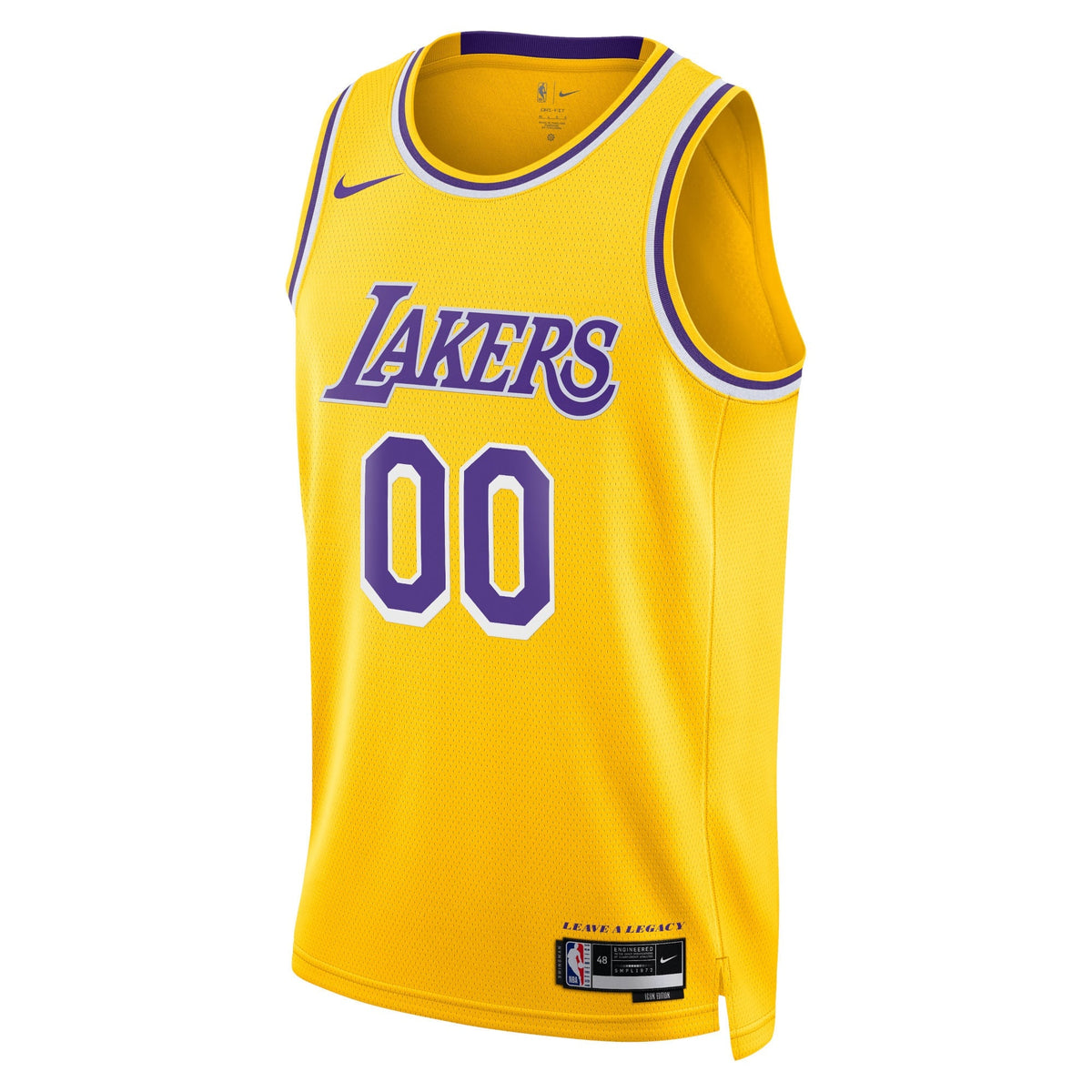 Unisex Los Angeles Lakers Nike Gold Swingman Custom Jersey product image 3
