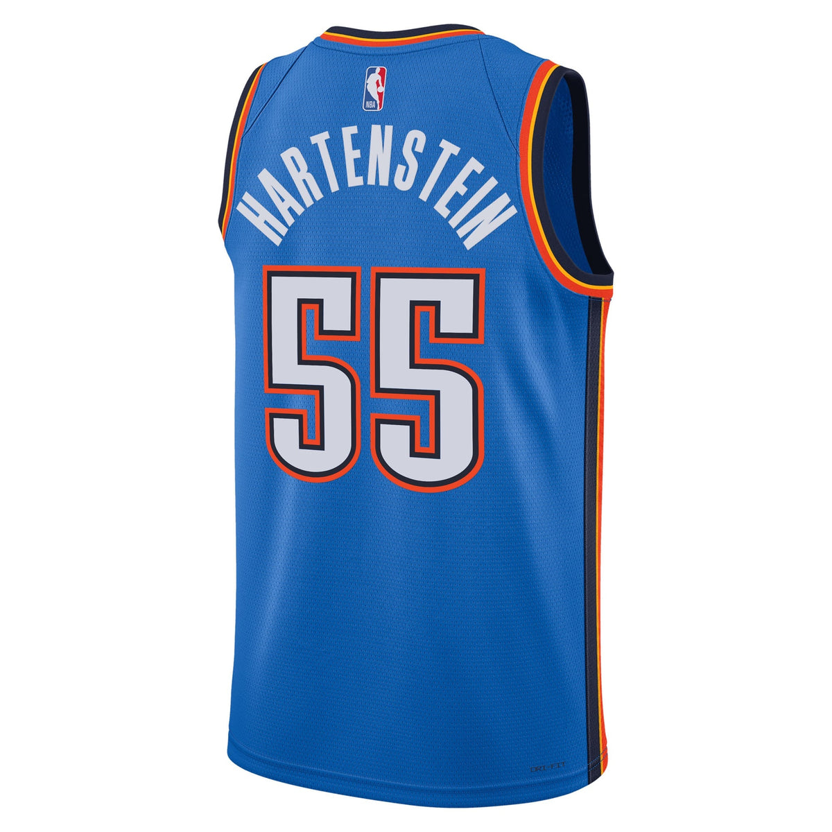Unisex Oklahoma City Thunder Isaiah Hartenstein Nike Blue product image 4