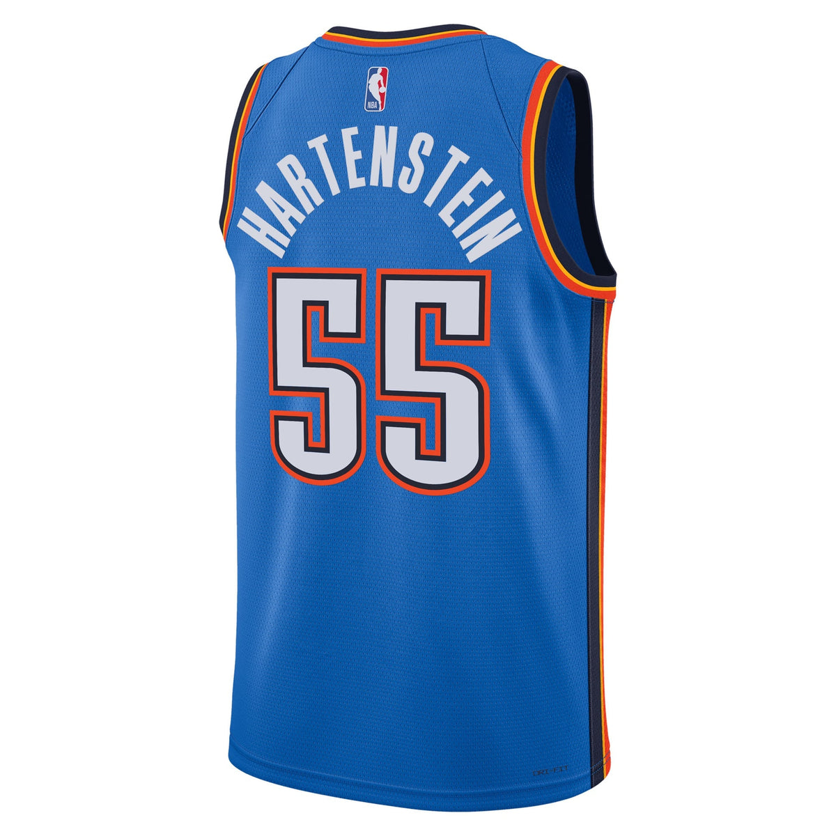Unisex Oklahoma City Thunder Isaiah Hartenstein Nike Blue product image 4