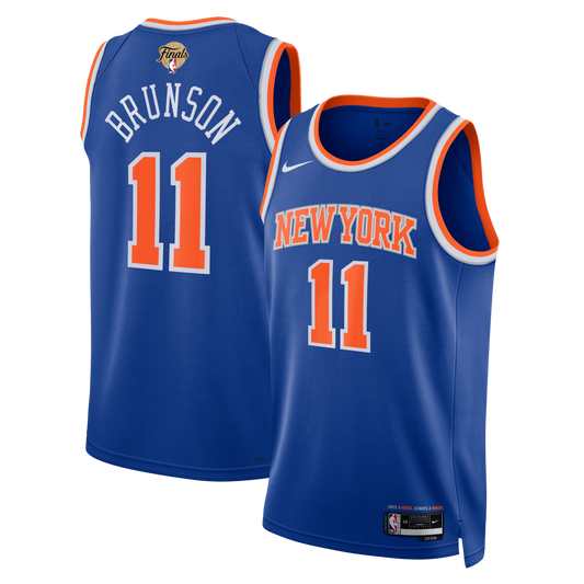 Unisex New York Knicks Jalen Brunson Nike Blue 2026 NBA product image 1