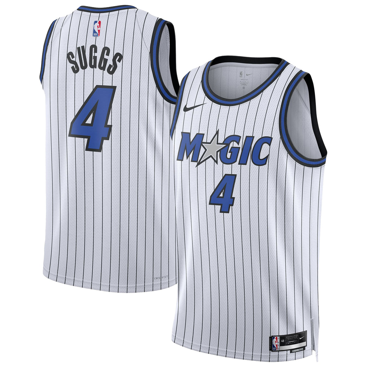 Unisex Orlando Magic Jalen Suggs Nike White Swingman Player product image 1