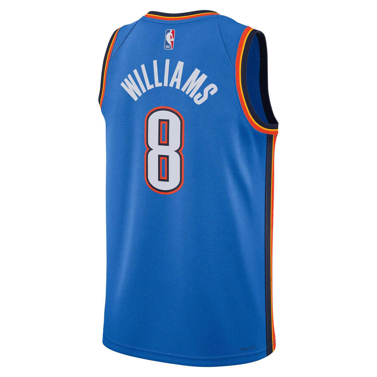 Unisex Oklahoma City Thunder Jalen Williams Nike Blue product image 4