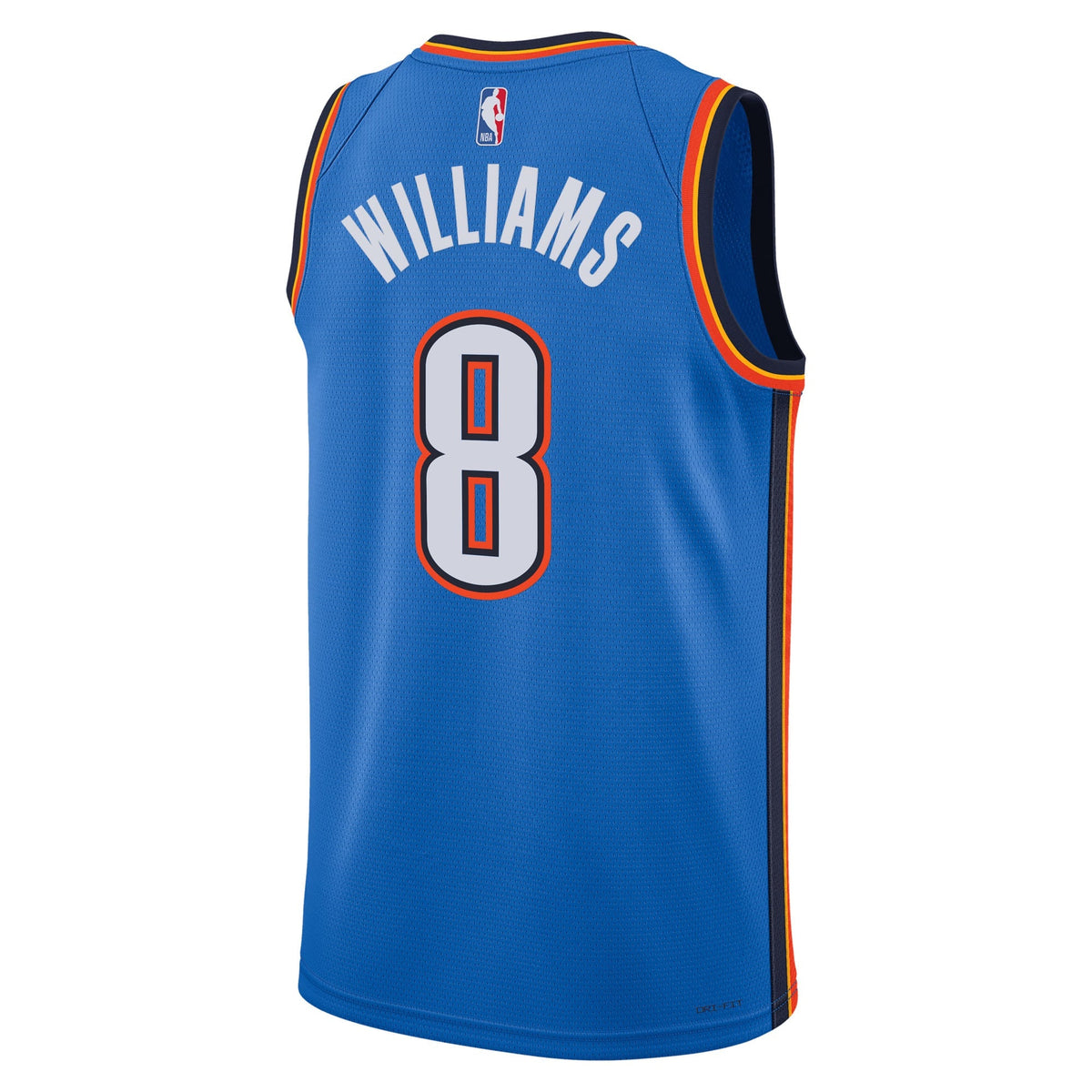 Unisex Oklahoma City Thunder Jalen Williams Nike Blue product image 4