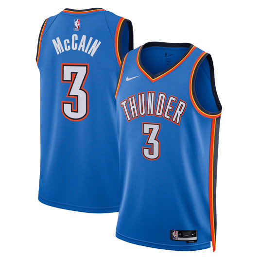 Unisex Oklahoma City Thunder Jared McCain Nike Blue product image 1