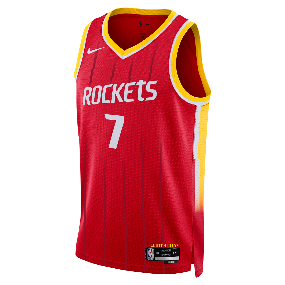 Unisex Houston Rockets Kevin Durant Nike Red Swingman product image 3