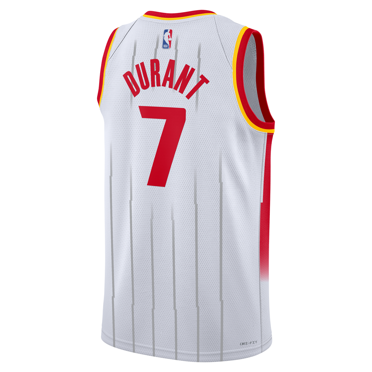 Unisex Houston Rockets Kevin Durant Nike White Swingman product image 4