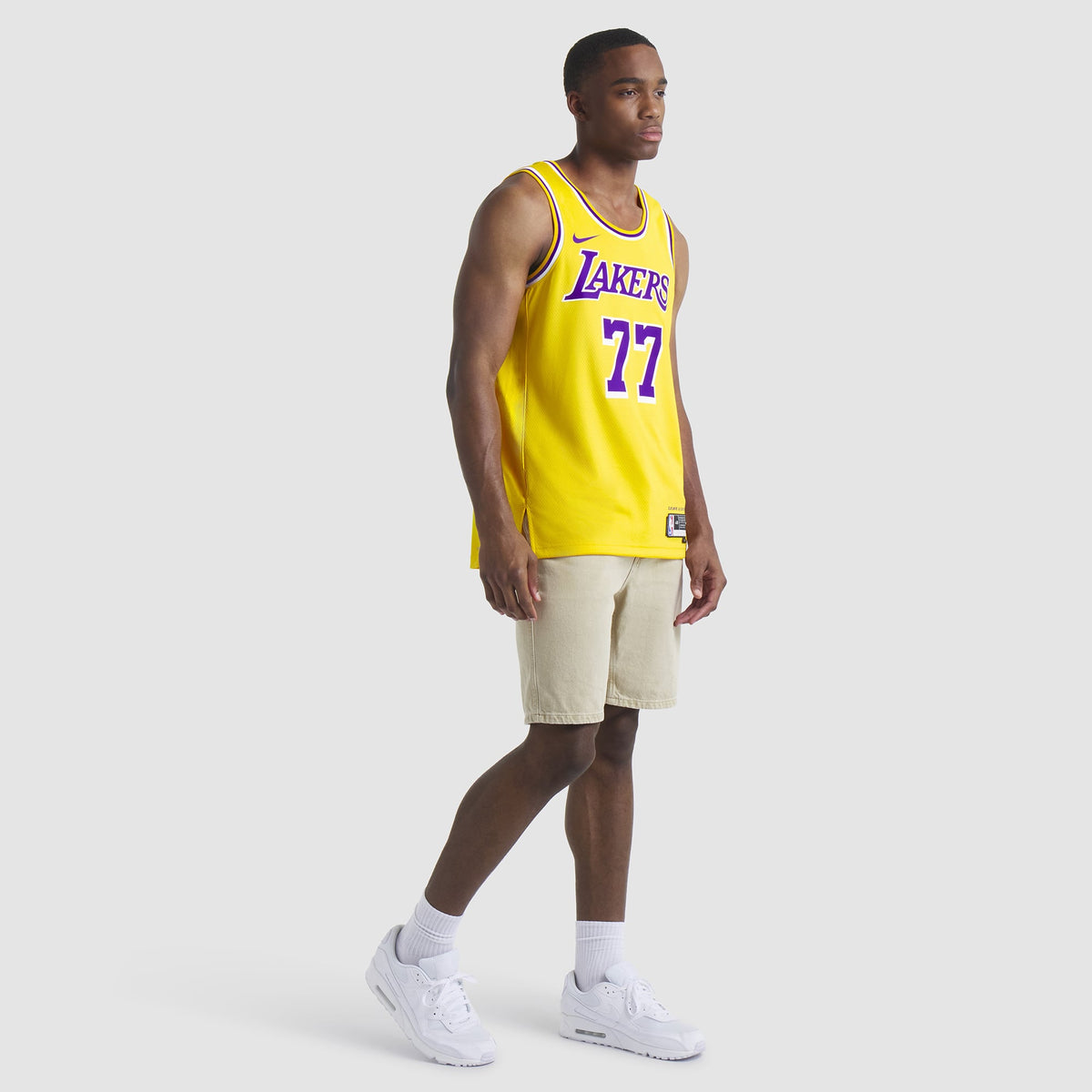 Unisex Los Angeles Lakers Luka Dončić Nike Gold Swingman product image 6