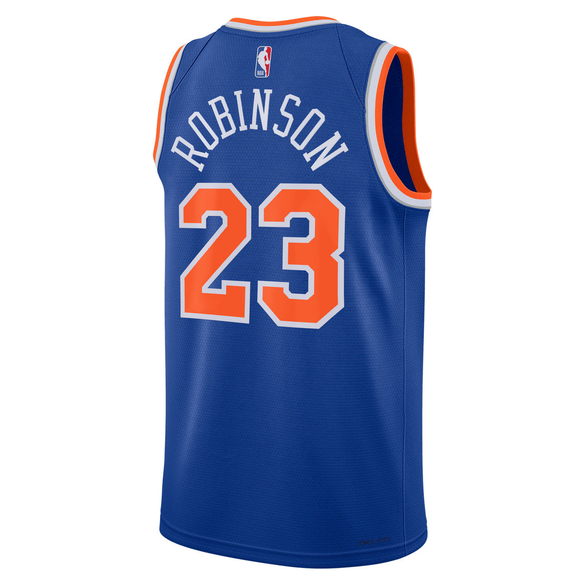 Unisex New York Knicks Mitchell Robinson Nike Blue Swingman product image 4