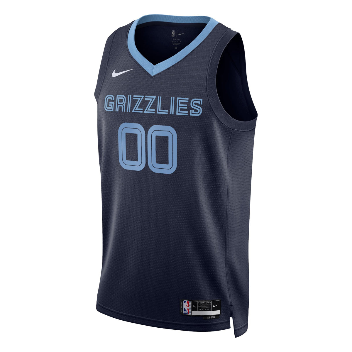 Unisex Memphis Grizzlies Nike Navy Swingman Custom Jersey product image 3