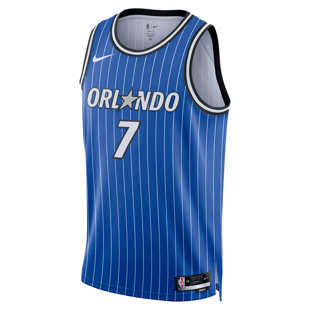 Unisex Orlando Magic Nikola Vučević Nike Blue Swingman product image 3
