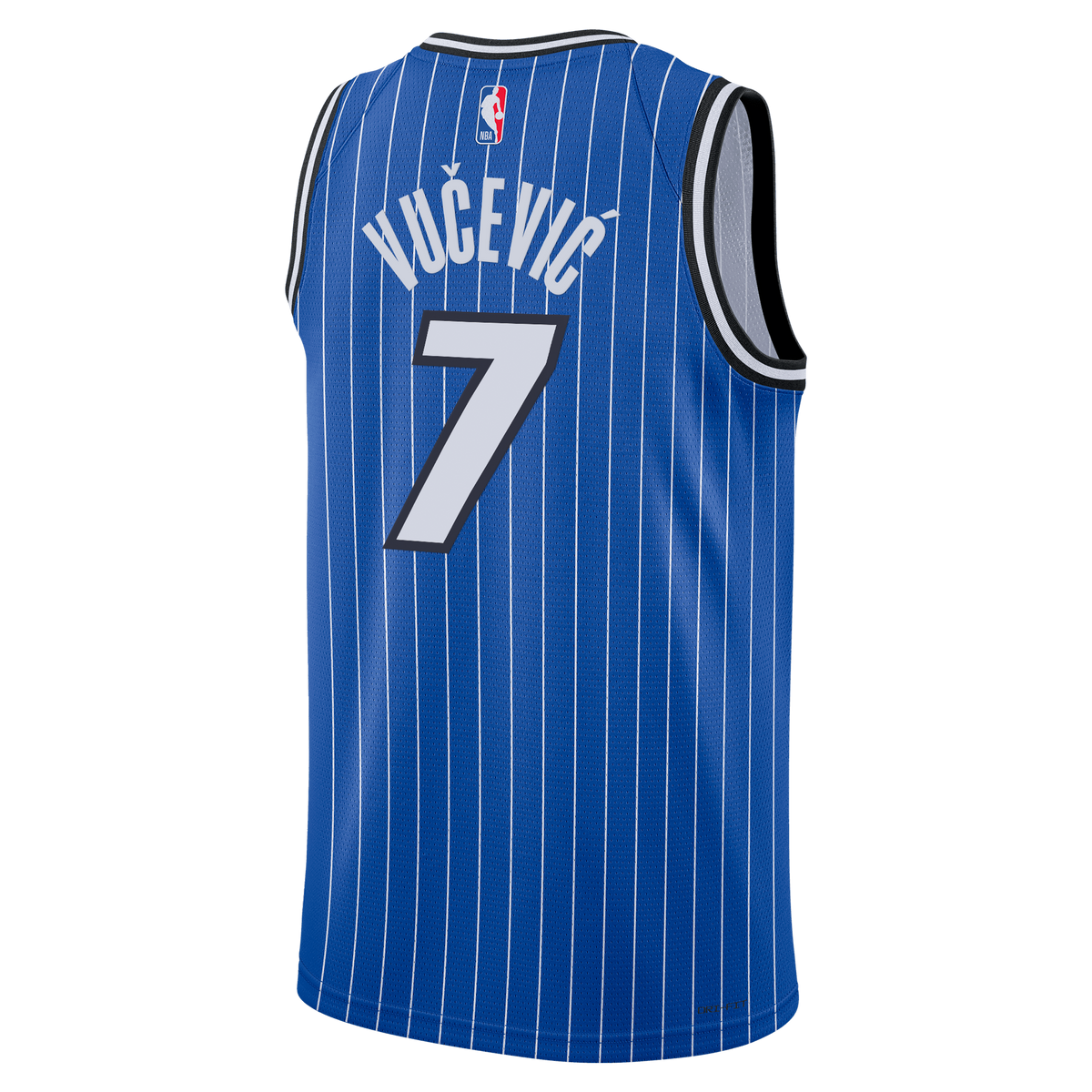 Unisex Orlando Magic Nikola Vučević Nike Blue Swingman product image 4
