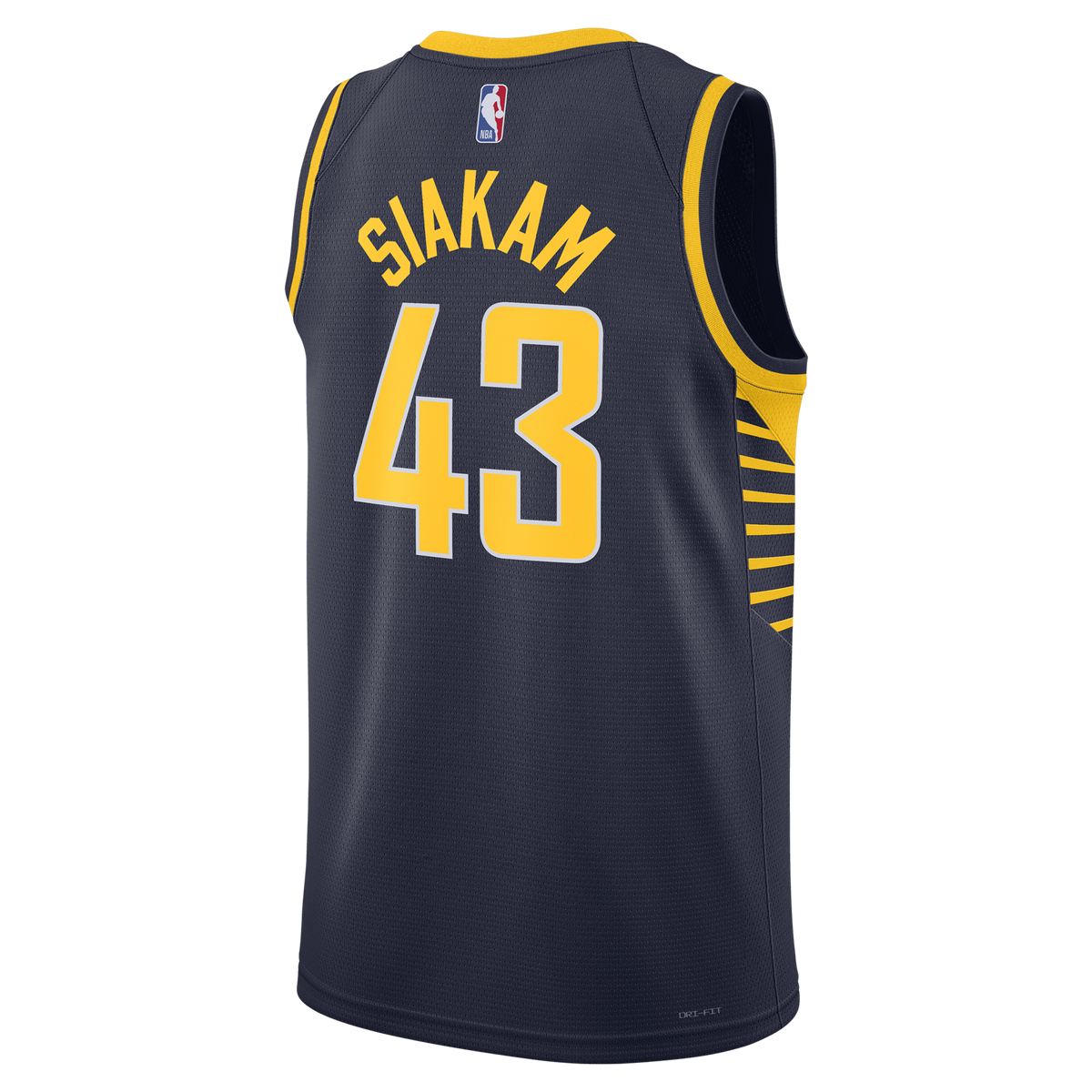Unisex Indiana Pacers Pascal Siakam Nike Navy Swingman product image 4