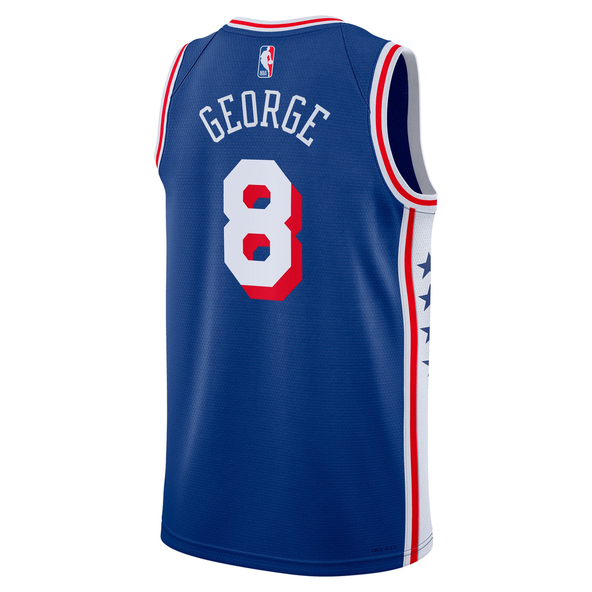 Unisex Philadelphia 76ers Paul George Nike Royal 2024 product image 4