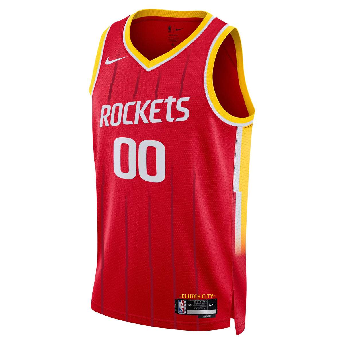 Unisex Houston Rockets Nike Red Swingman Custom Jersey product image 3