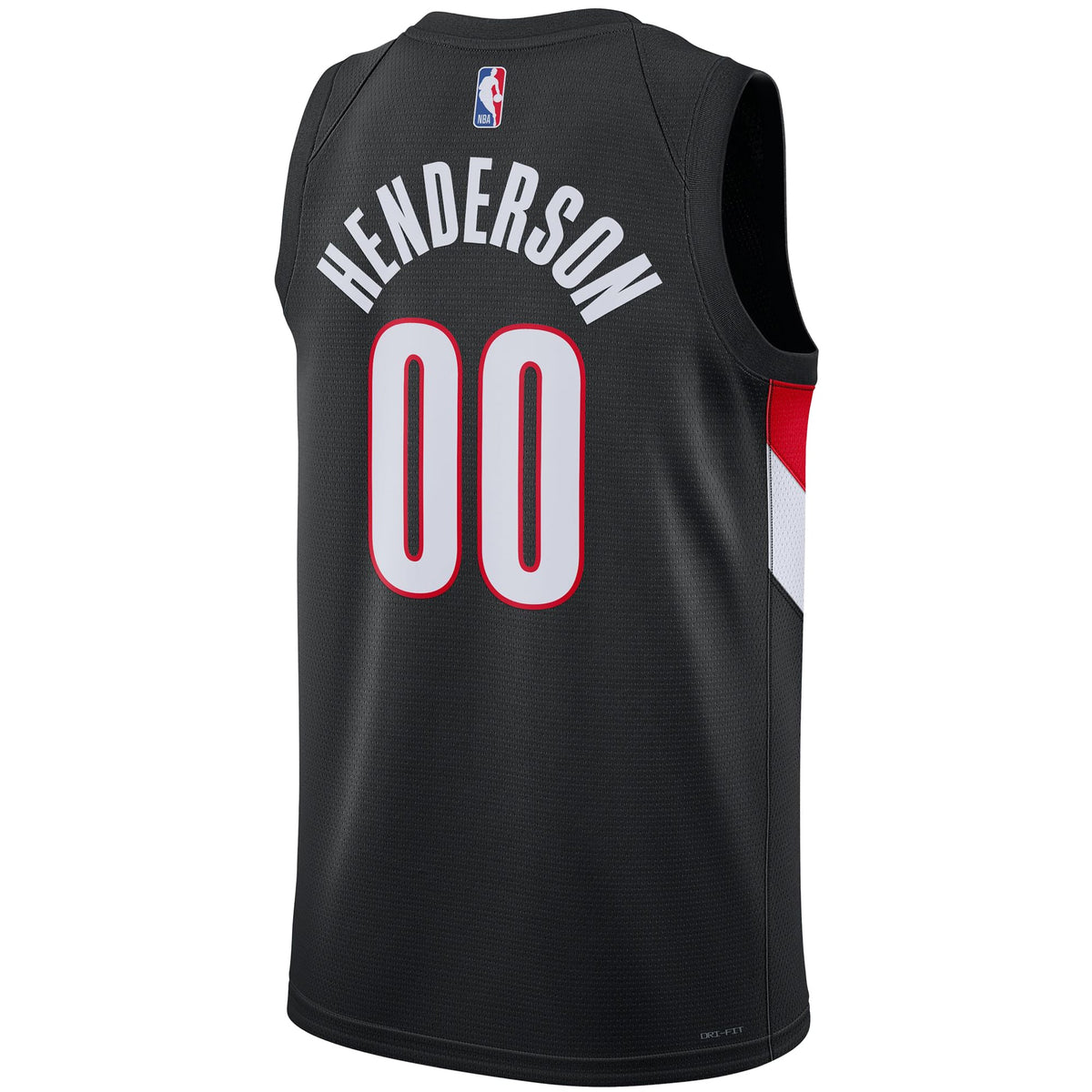 Unisex Portland Trail Blazers Scoot Henderson Nike Black product image 4