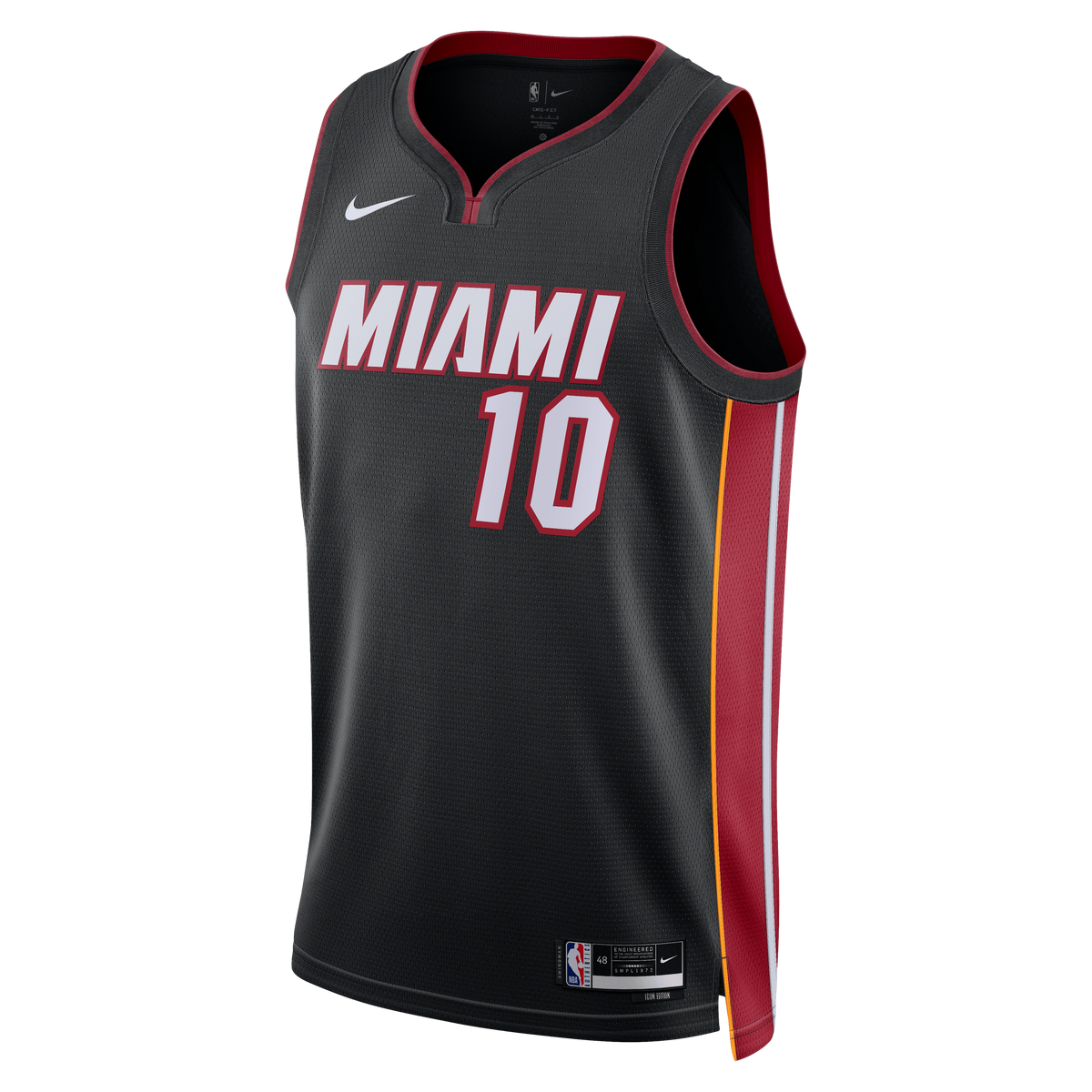 Unisex Miami Heat Tim Hardaway Jr. Nike Black Swingman product image 3