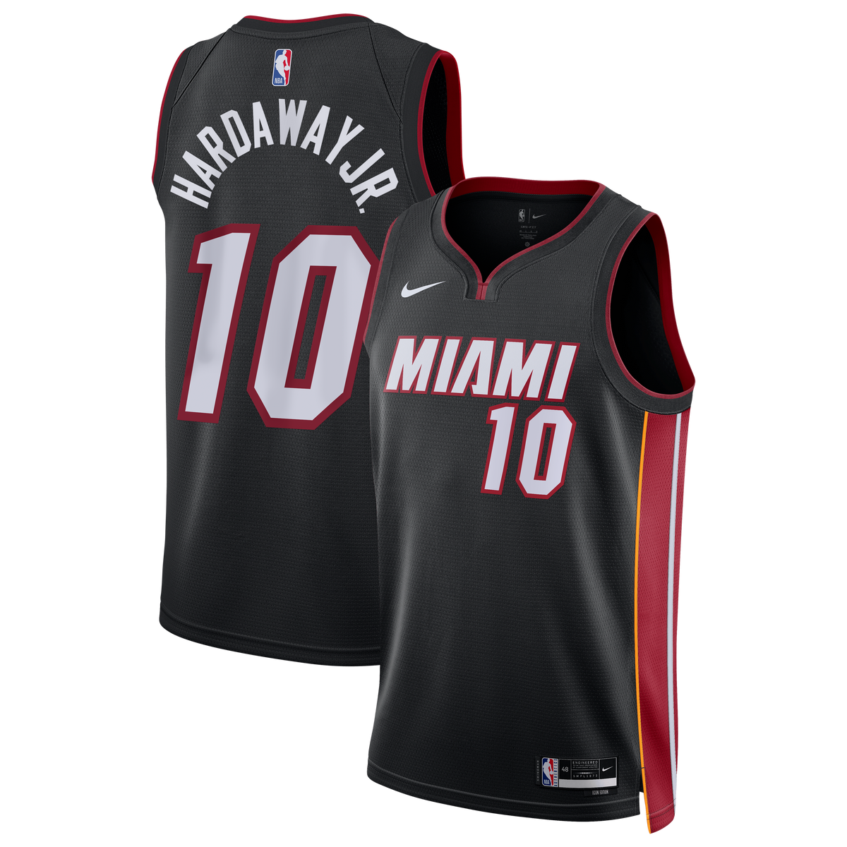 Unisex Miami Heat Tim Hardaway Jr. Nike Black Swingman product image 1