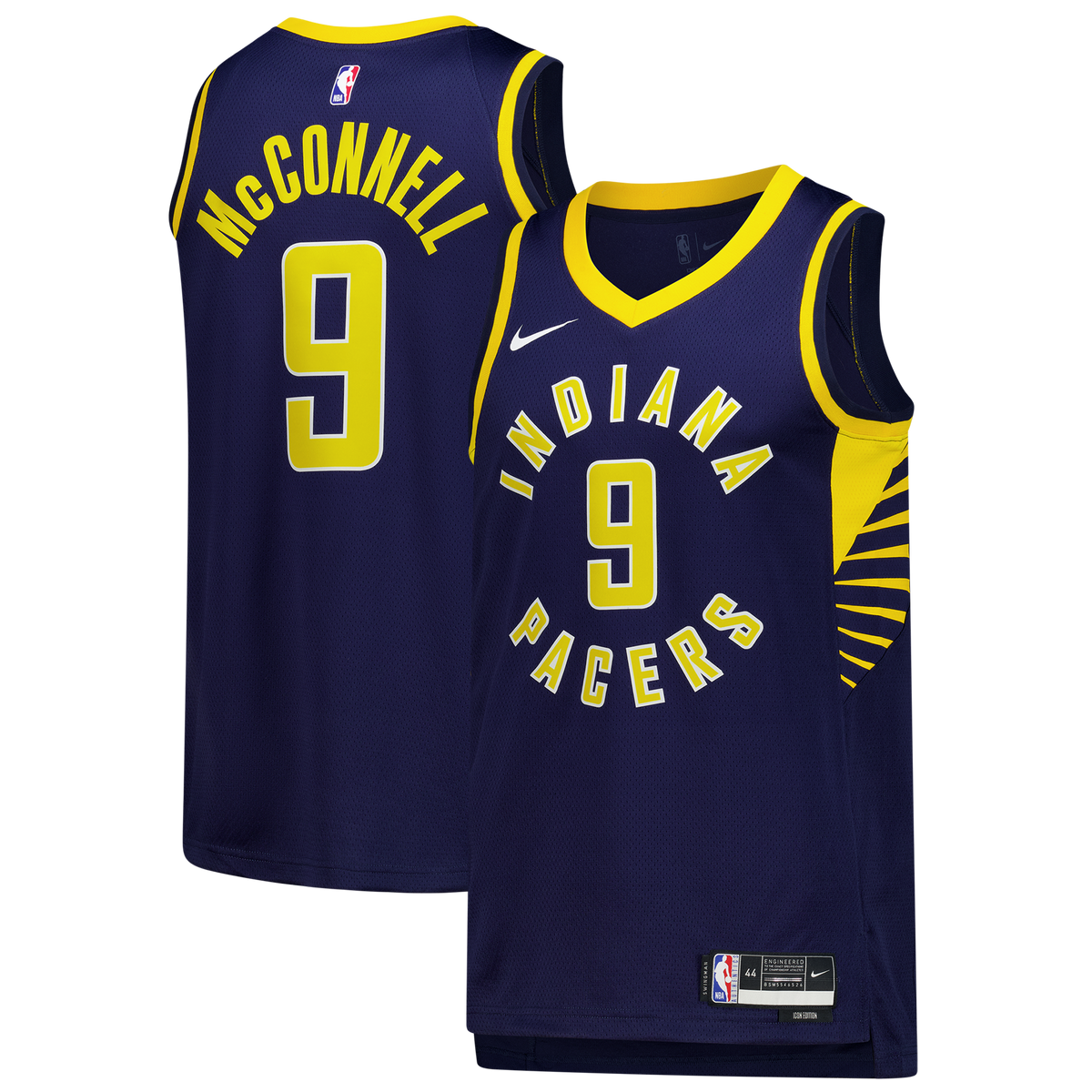 Unisex Indiana Pacers T.J. McConnell Nike Navy Swingman product image 2