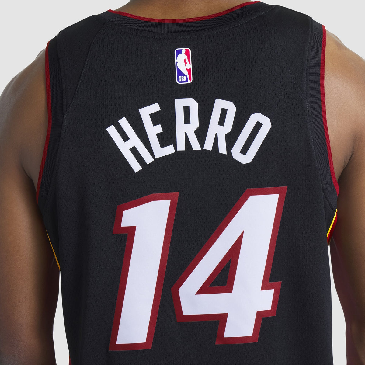 Unisex Miami Heat Tyler Herro Nike Black Swingman Jersey product image 11