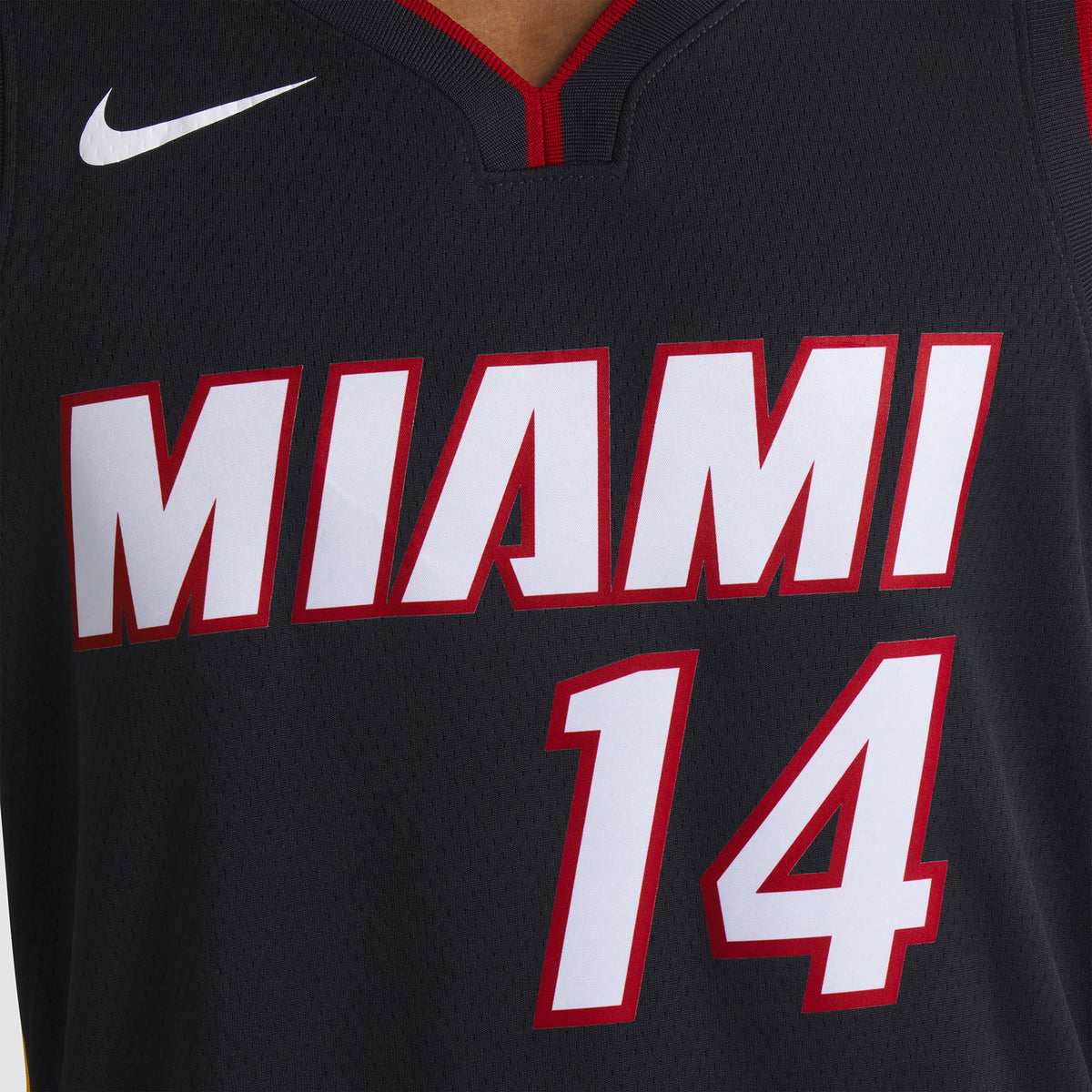 Unisex Miami Heat Tyler Herro Nike Black Swingman Jersey product image 9