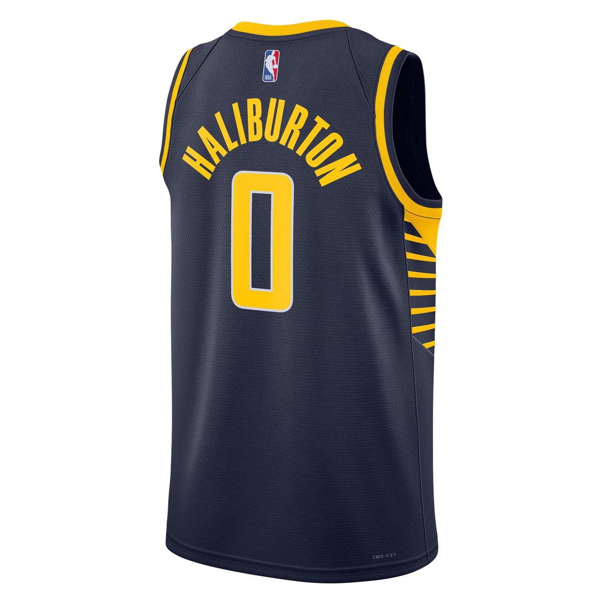 Unisex Indiana Pacers Tyrese Haliburton Nike Navy Swingman product image 4
