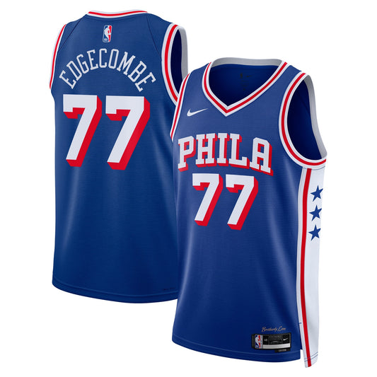 Unisex Philadelphia 76ers V. J. Edgecombe Nike Royal 2025 product image 1