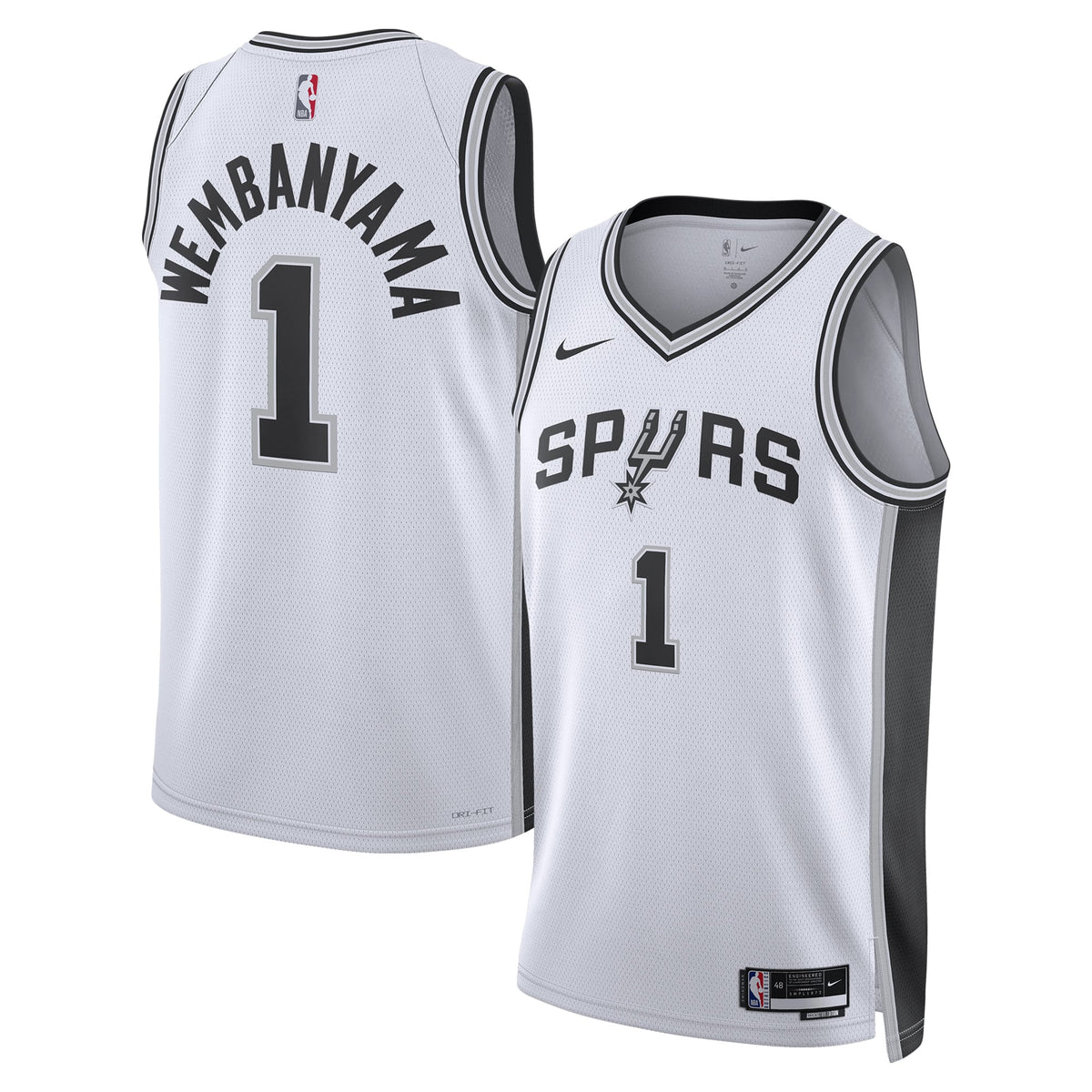 Unisex San Antonio Spurs Victor Wembanyama Nike White product image 1