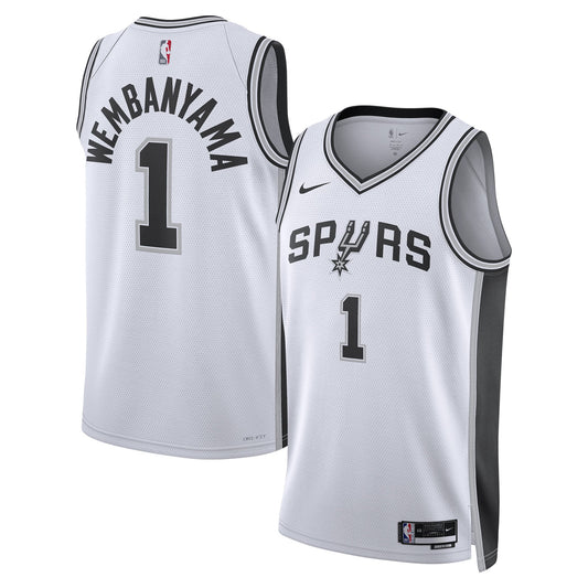 Unisex San Antonio Spurs Victor Wembanyama Nike White product image 1