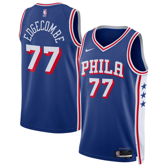 Unisex Philadelphia 76ers VJ Edgecombe Nike Royal Swingman product image 1