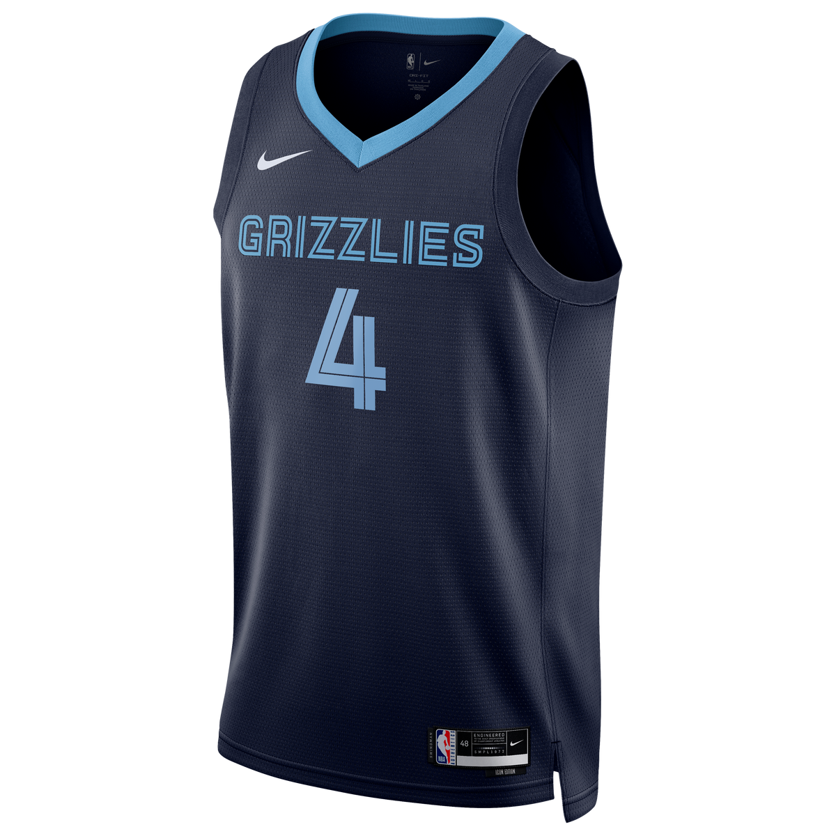 Unisex Memphis Grizzlies Walter Clayton Jr. Nike Navy product image 3