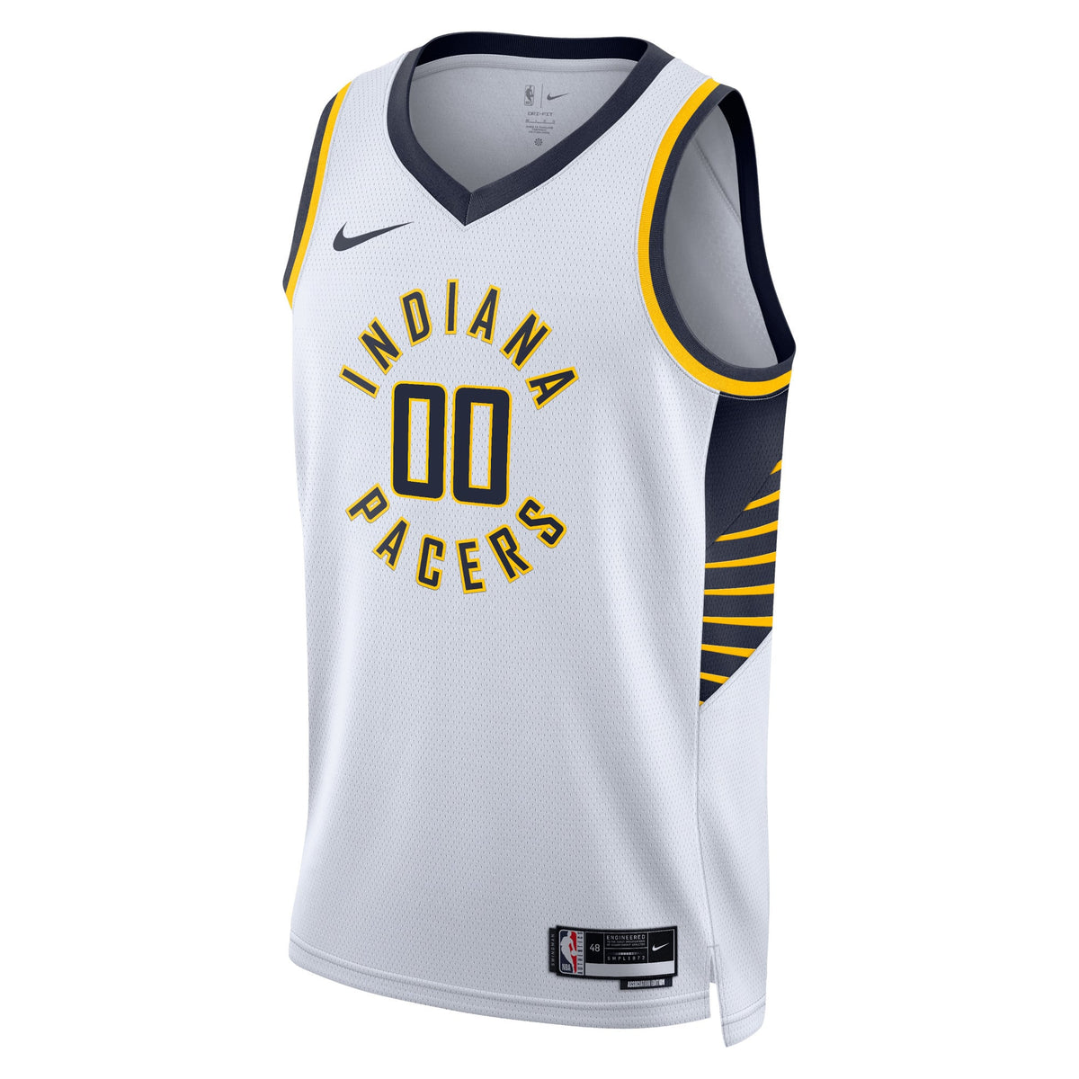 Unisex Indiana Pacers Nike White Swingman Custom Jersey product image 3