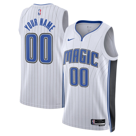 Unisex Orlando Magic Nike White Swingman Custom Jersey product image 1
