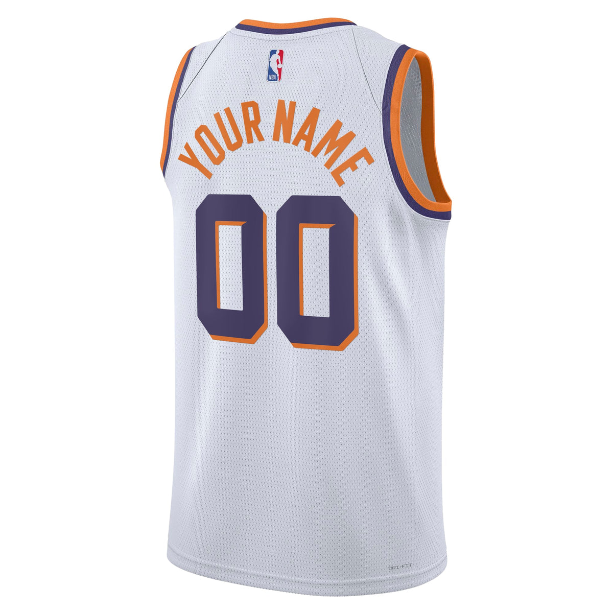 Unisex Phoenix Suns Nike White Swingman Custom Jersey product image 4