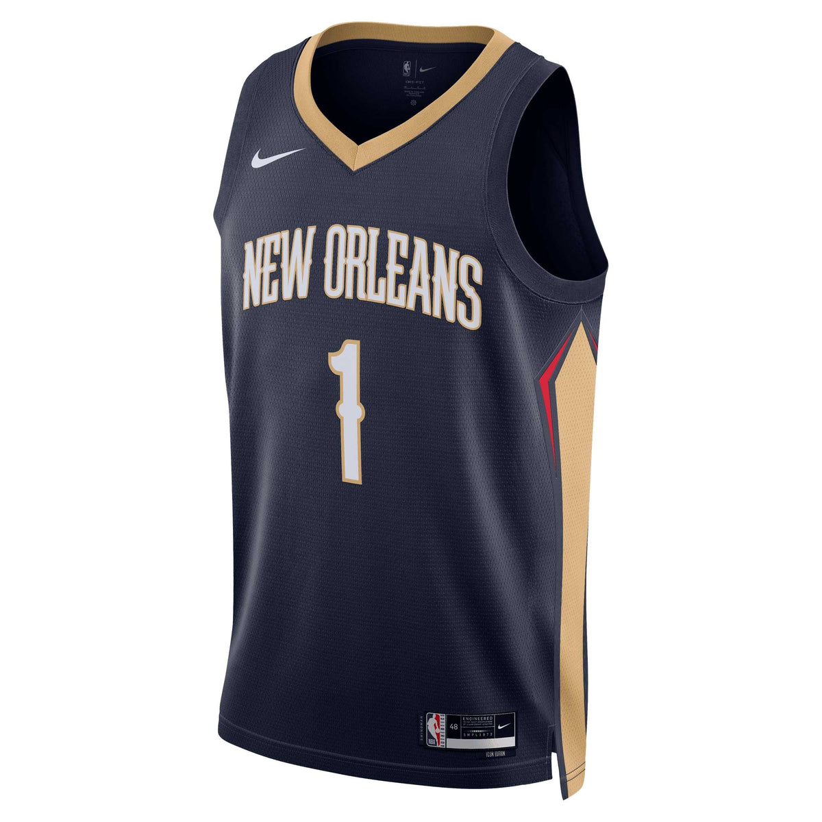 Unisex New Orleans Pelicans Zion Williamson Nike Navy product image 3