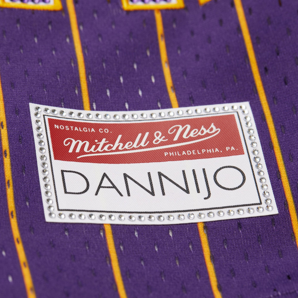 Women's Los Angeles Lakers Mitchell & Ness x DANNIJO Purple product image 8