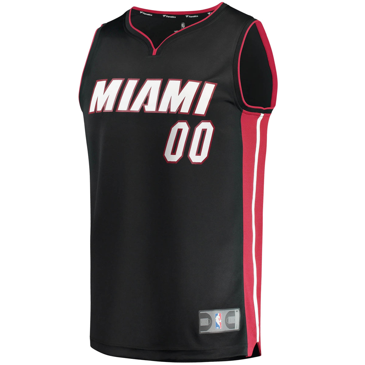 Youth Miami Heat Fanatics Black Fast Break Custom Replica product image 3
