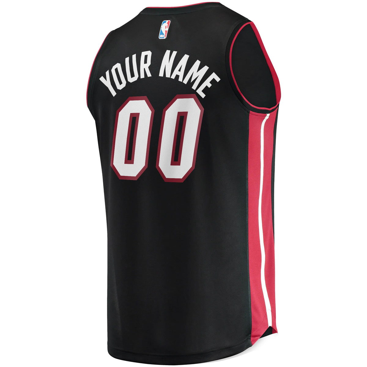 Youth Miami Heat Fanatics Black Fast Break Custom Replica product image 4