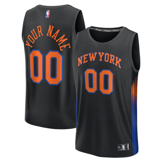 Youth New York Knicks Fanatics Black Fast Break Custom product image 1