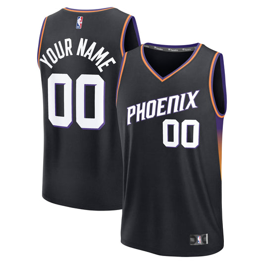 Youth Phoenix Suns Fanatics Black Fast Break Custom Jersey product image 1