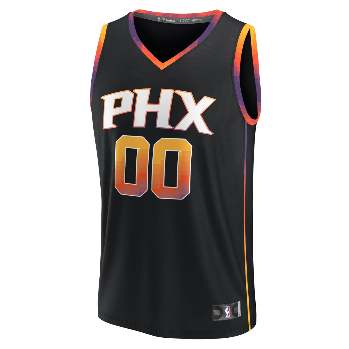 Youth Phoenix Suns Fanatics Black Fast Break Replica Custom product image 3