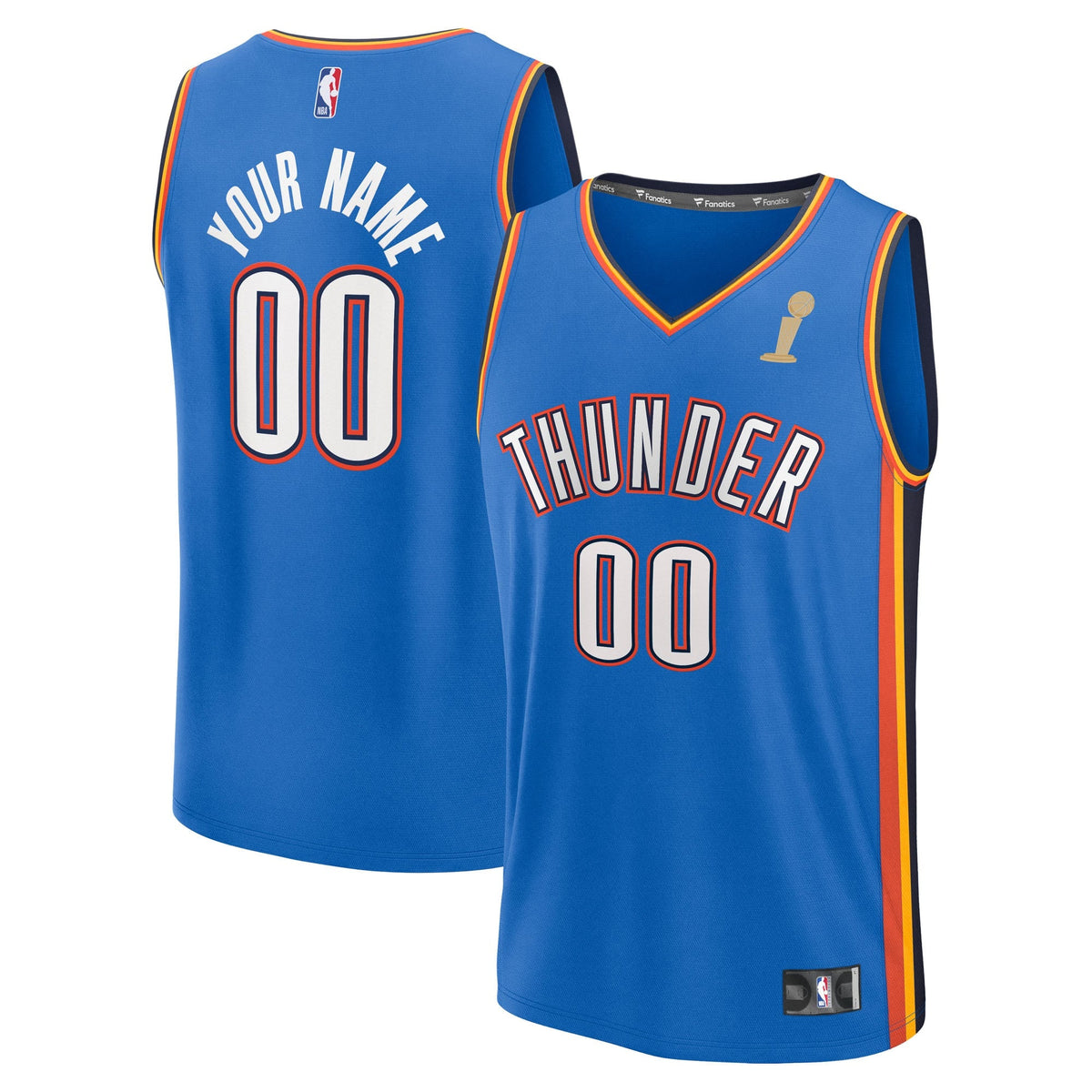 Youth Oklahoma City Thunder Fanatics Blue 2025 NBA Finals product image 2