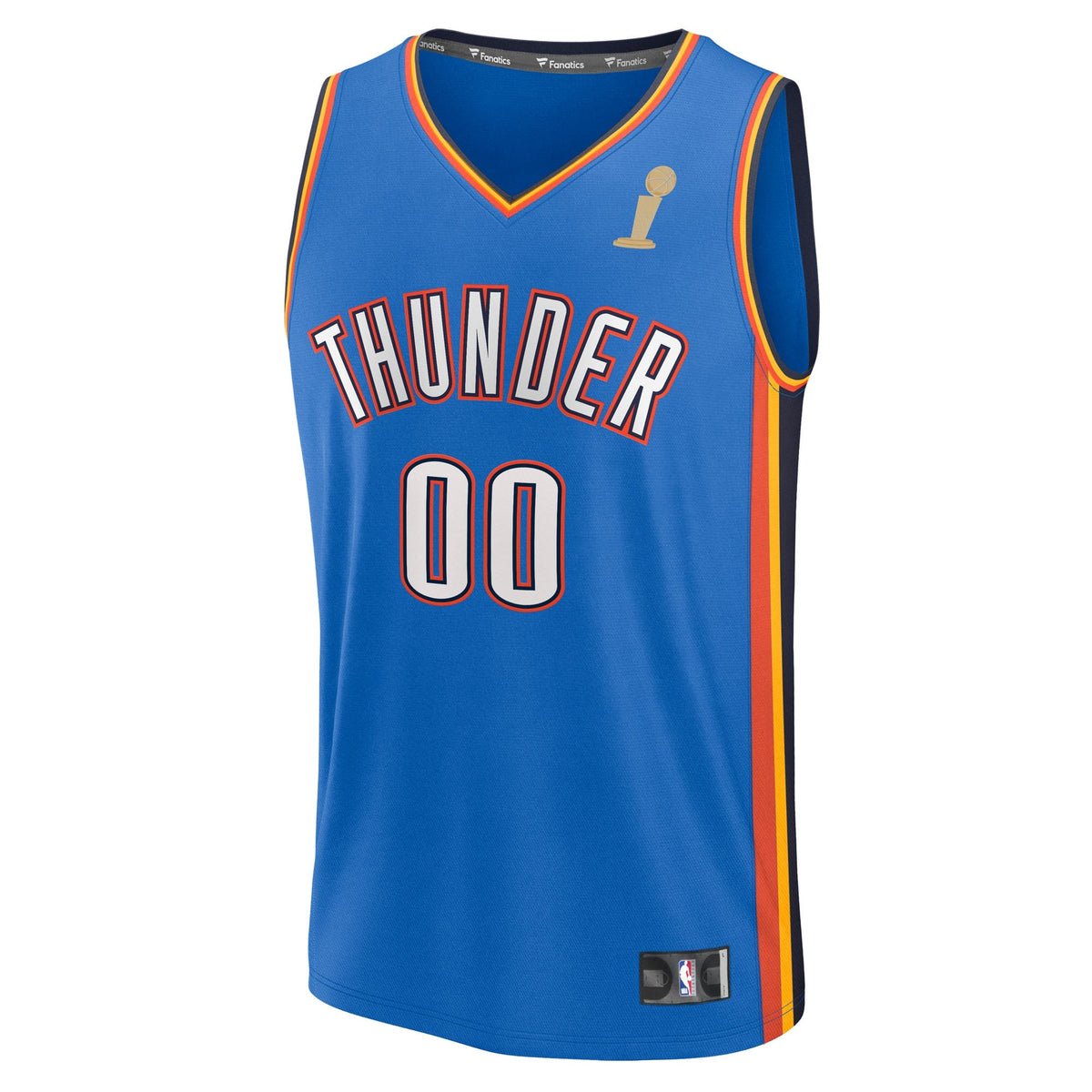 Youth Oklahoma City Thunder Fanatics Blue 2025 NBA Finals product image 3
