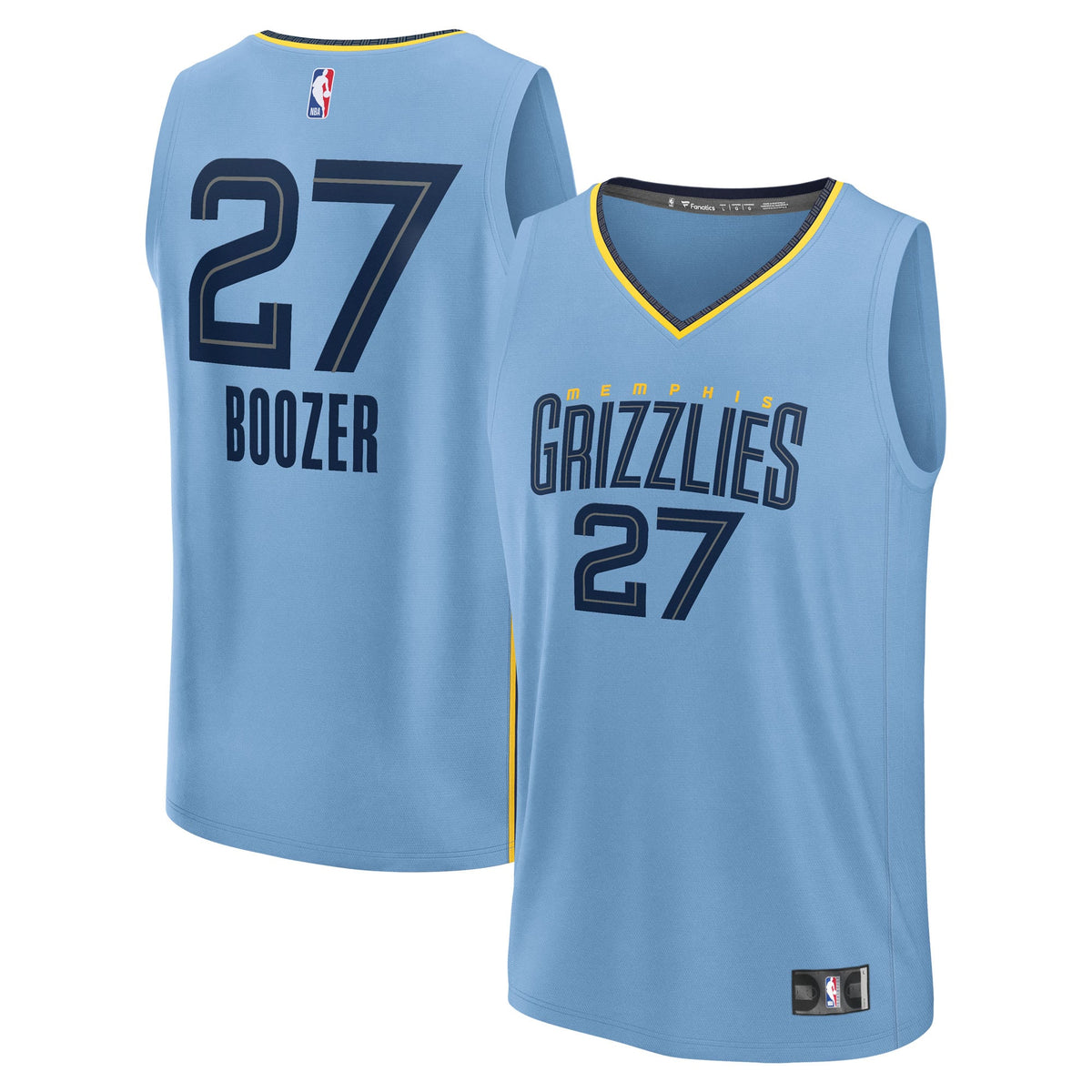 Youth Memphis Grizzlies Cameron Boozer Fanatics Light Blue product image 2