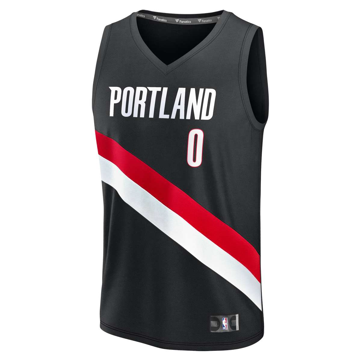 Youth Portland Trail Blazers Damian Lillard Fanatics Black product image 3