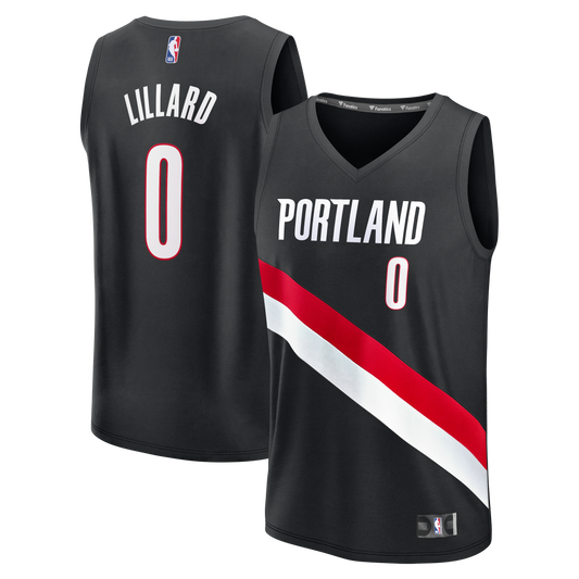 Youth Portland Trail Blazers Damian Lillard Fanatics Black product image 1