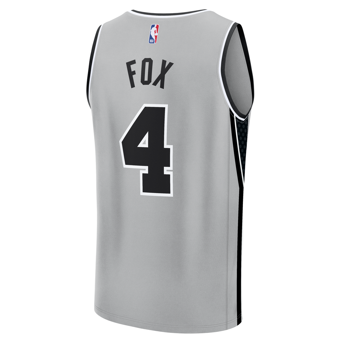 Youth San Antonio Spurs De'Aaron Fox Fanatics Silver Fast product image 4